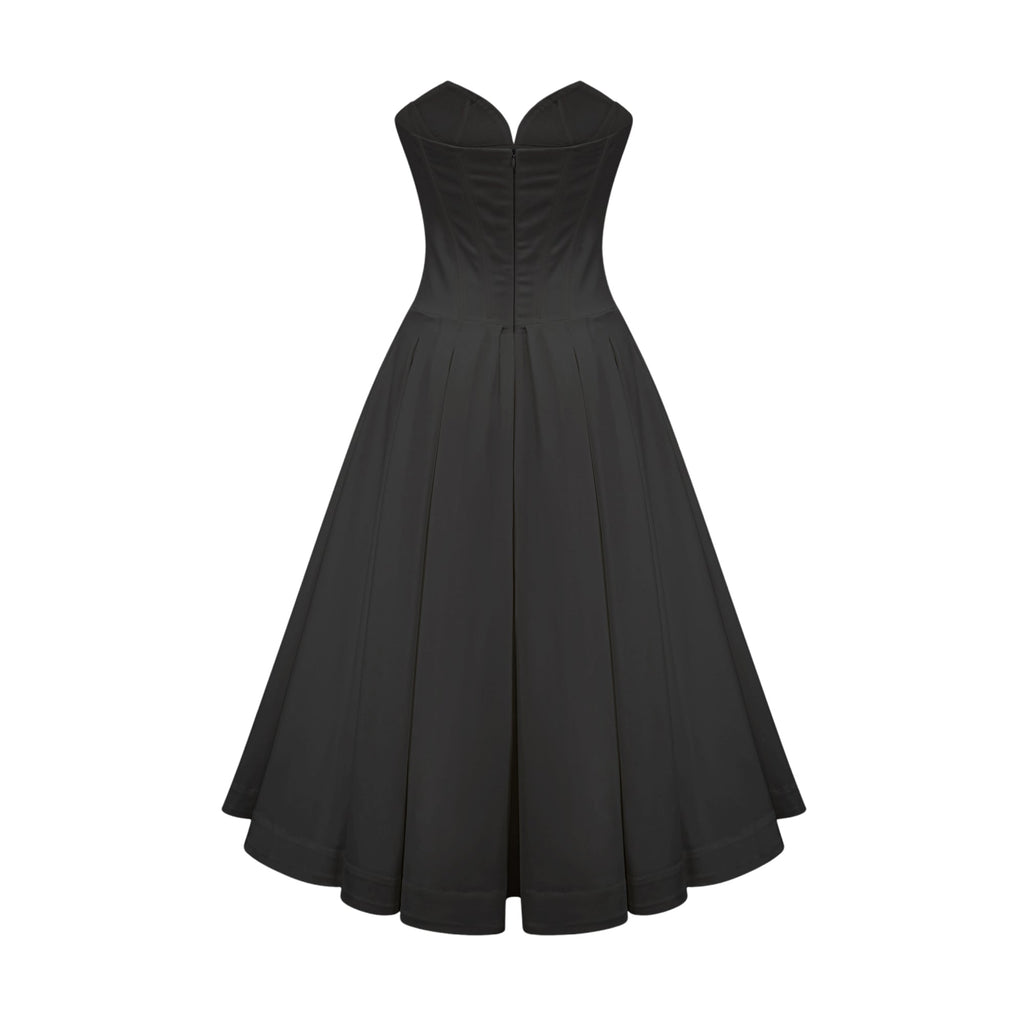 Φόρεμα Μίντι Με Κορσέ Χωρίς Τιράντες Katherine