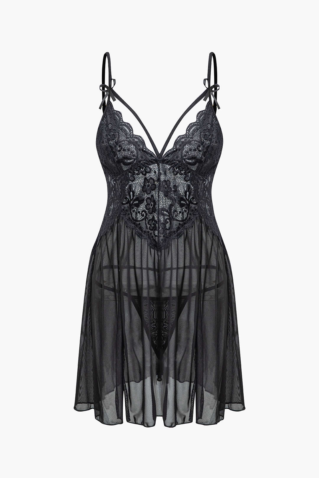 Βραδινό Φόρεμα Με Δαντέλα Και Κέντημα, Μπούστο