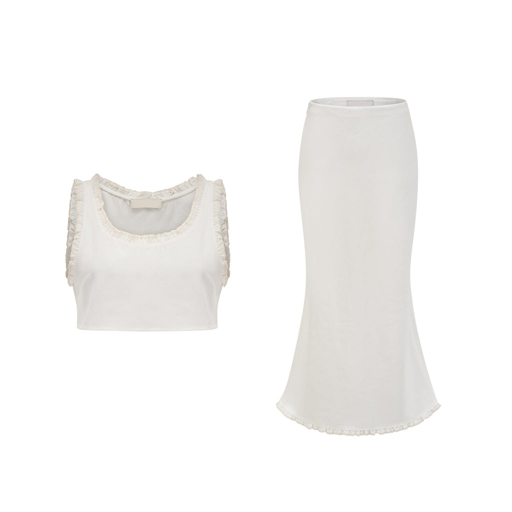 Σετ Ασορτί Τοπ Και Φούστας Tilda Με Βολάν