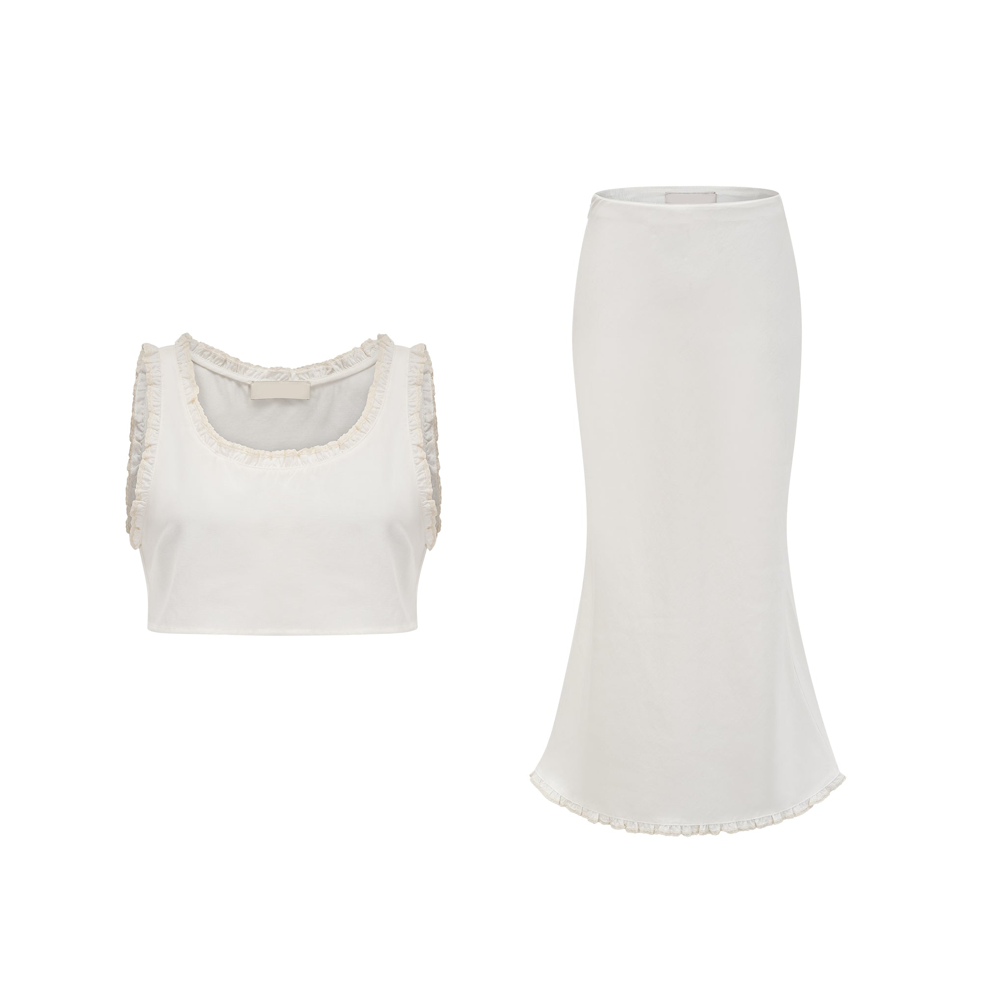Σετ Ασορτί Τοπ Και Φούστας Tilda Με Βολάν