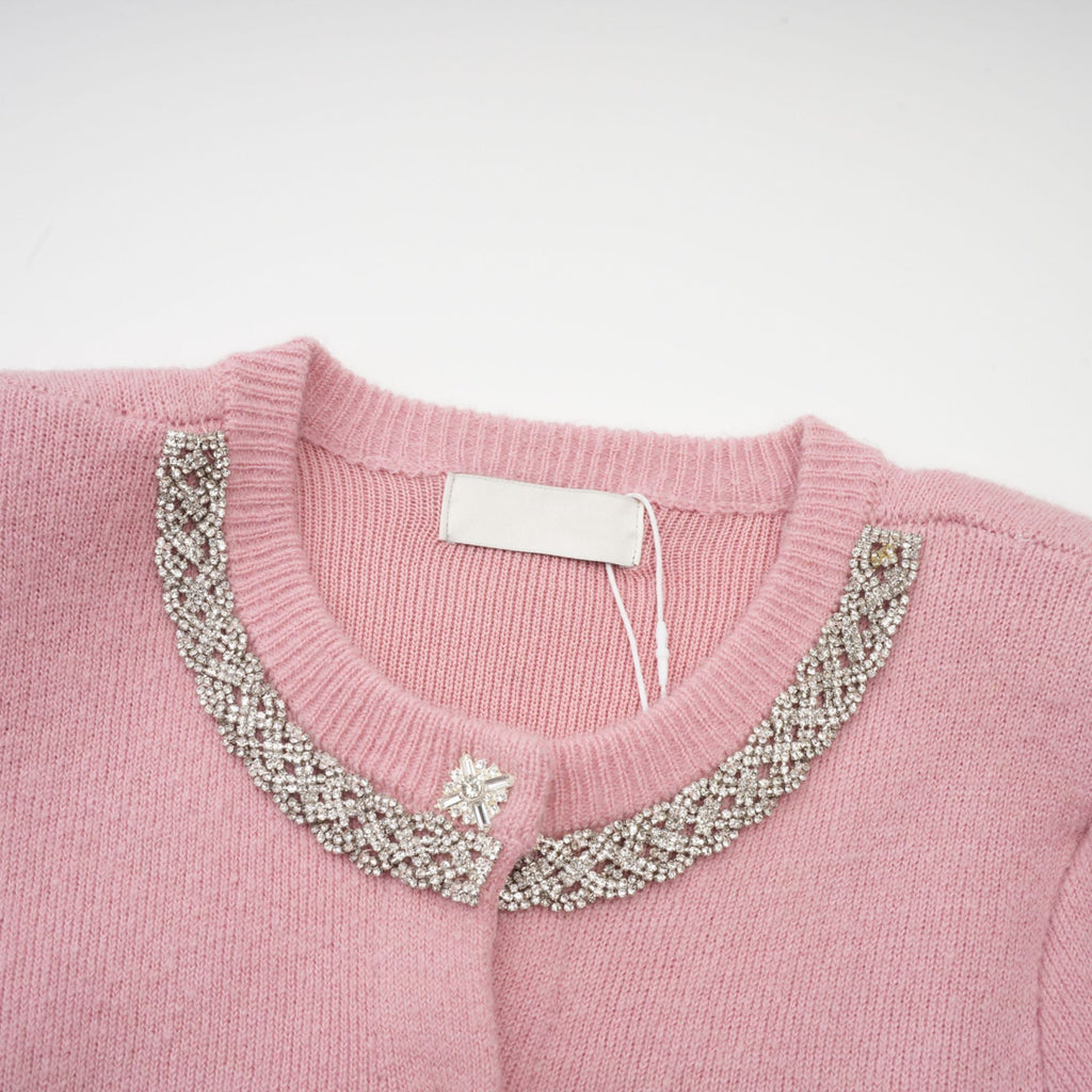 Σετ Συνδυασμού Σακακιού Και Φούστας Με Κέντημα Renée Pink