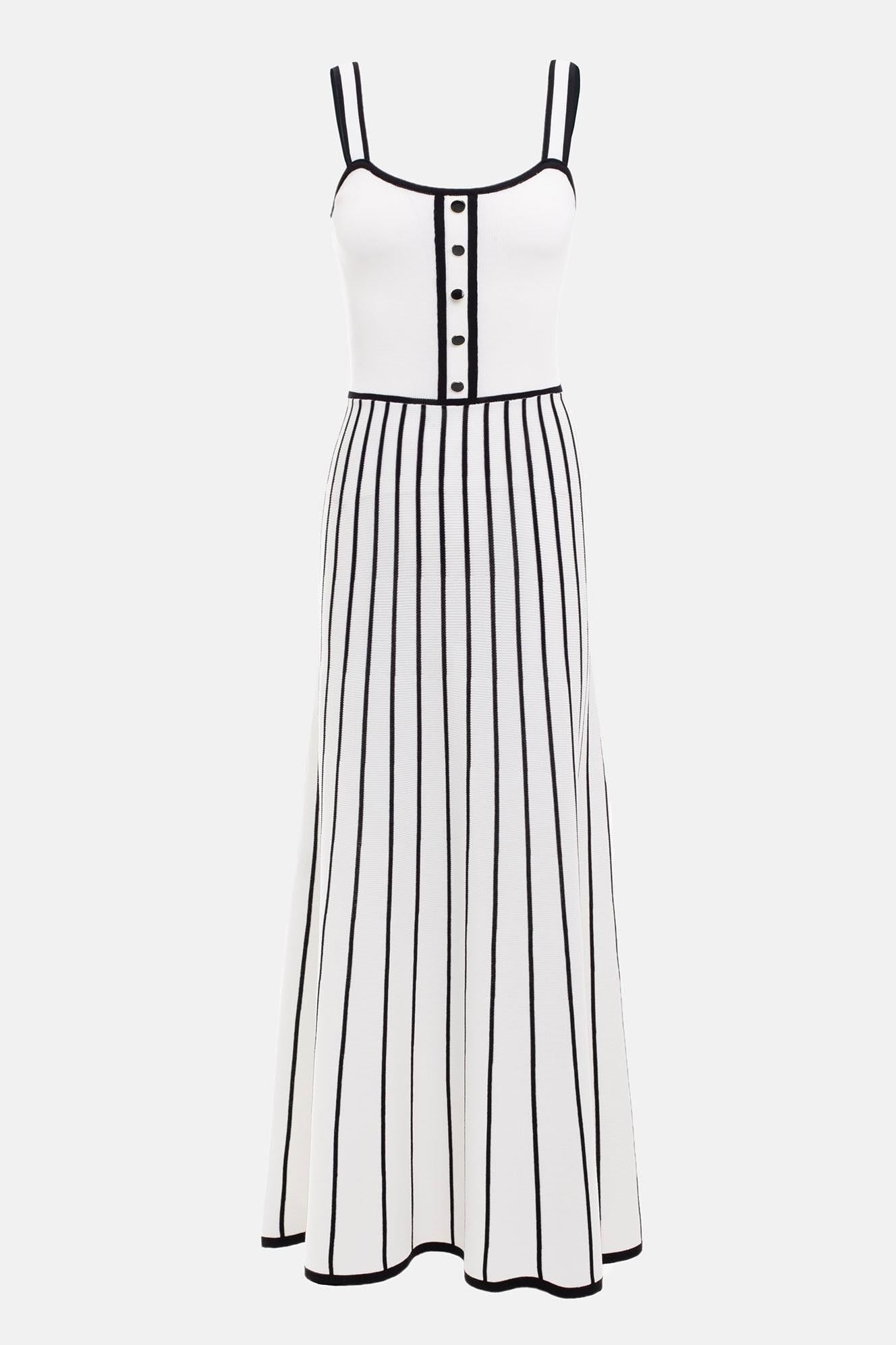 Φόρεμα Μίντι Με Πλεκτό Σχέδιο Pag