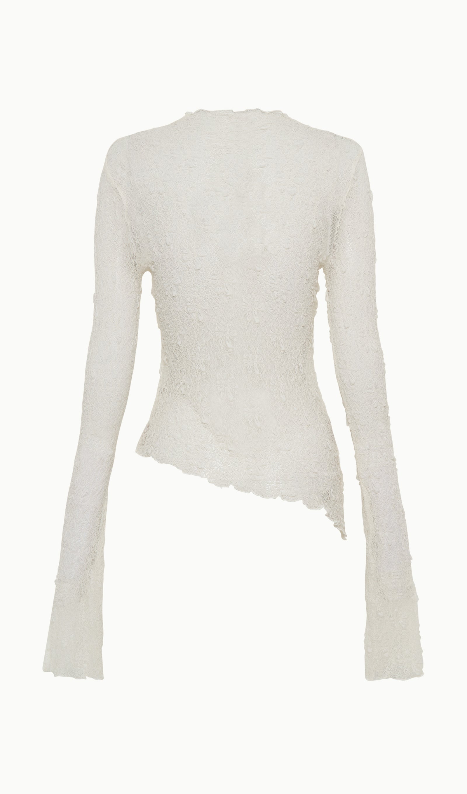 Σετ Φούστας Και Τοπ Με Διαφανή Δαντέλα