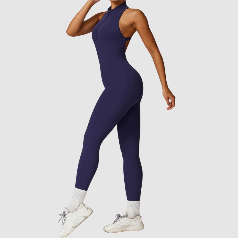 Αμάνικο Κορμάκι Με Ψηλό Ντεκολτέ