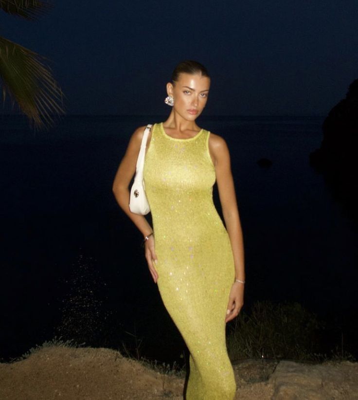 Φόρεμα Elsie Με Λαμπερή Φάσα