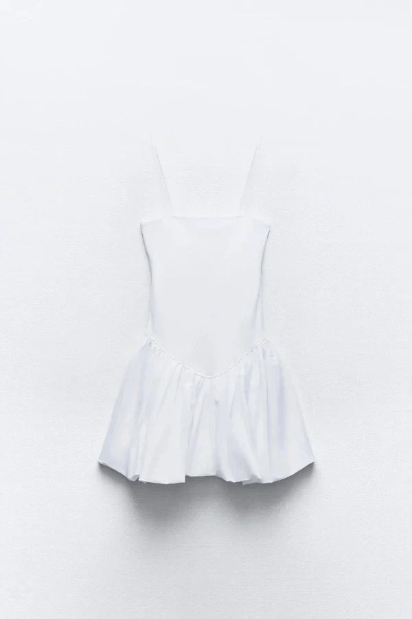 Μίνι Φόρεμα Με Ανοιχτόχρωμη Φούστα Aubrey Με Μπαλονάκι