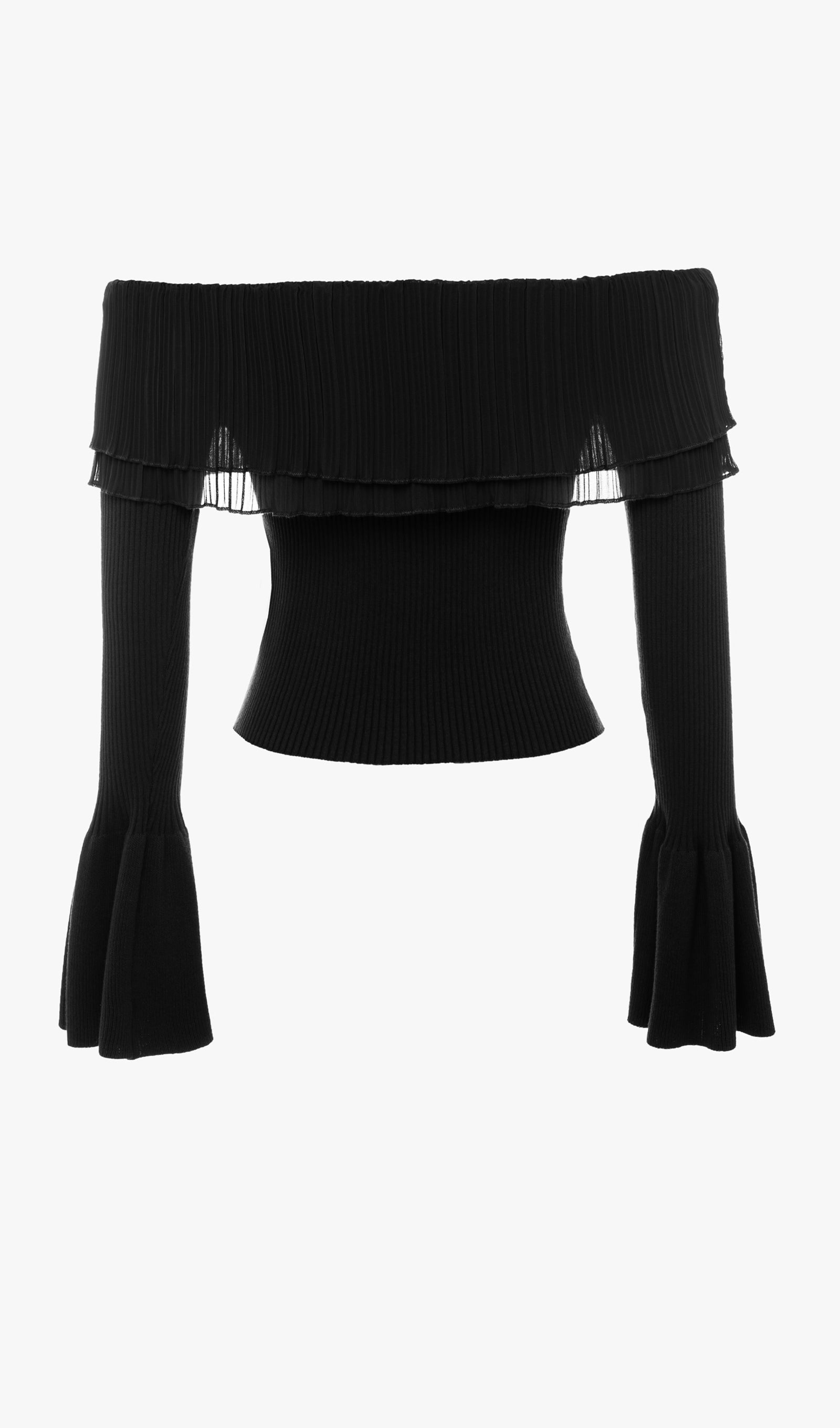 Flier Starplez Μπλούζα Με Βολάν Και Κουμπιά, Με Λεπτομέρεια Στο Τελείωμα Και Λεπτομέρεια Στο Τελείωμα.