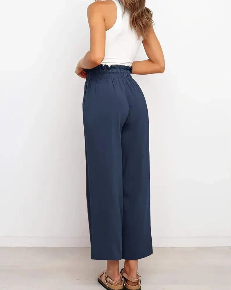 Yamira - Rahat Keten Pantolon - Riosso