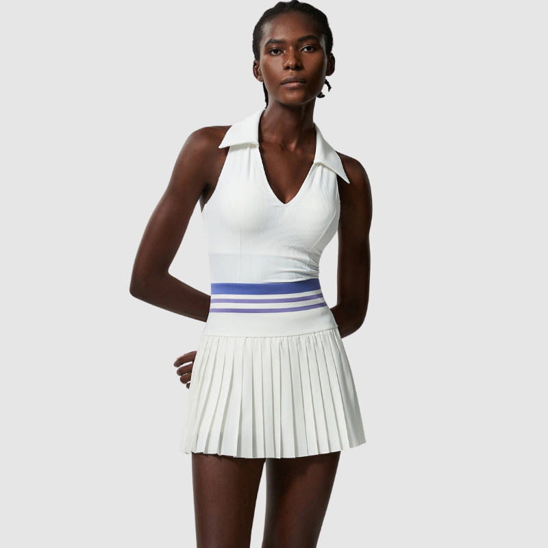 Σετ Αθλητικού Τένις Με Πλισέ Φούστα