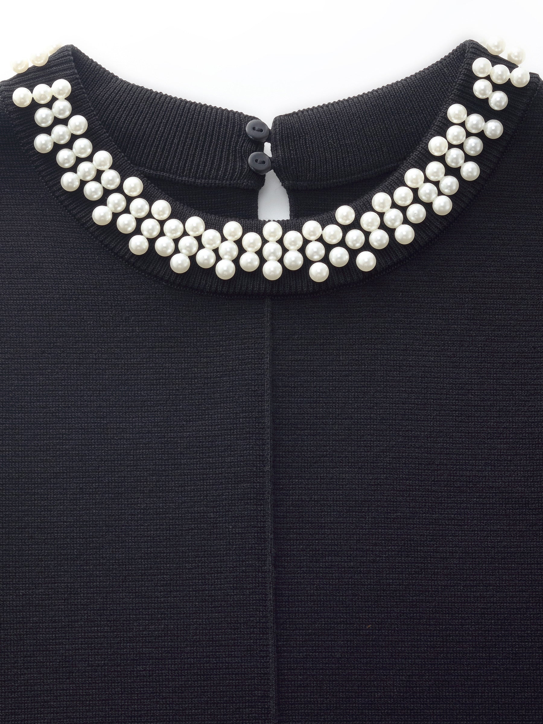 Γυναικείο Μίνι Φόρεμα Με Γιακά Και Αμάνικο Ύφασμα