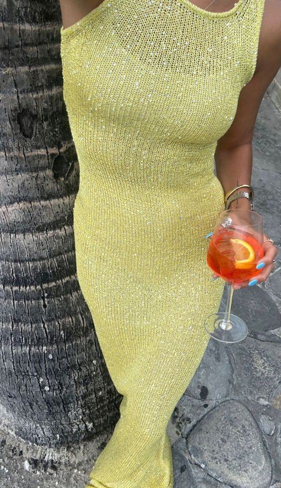 Φόρεμα Elsie Με Λαμπερή Φάσα