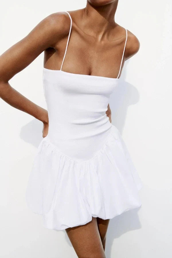 Μίνι Φόρεμα Με Ανοιχτόχρωμη Φούστα Aubrey Με Μπαλονάκι