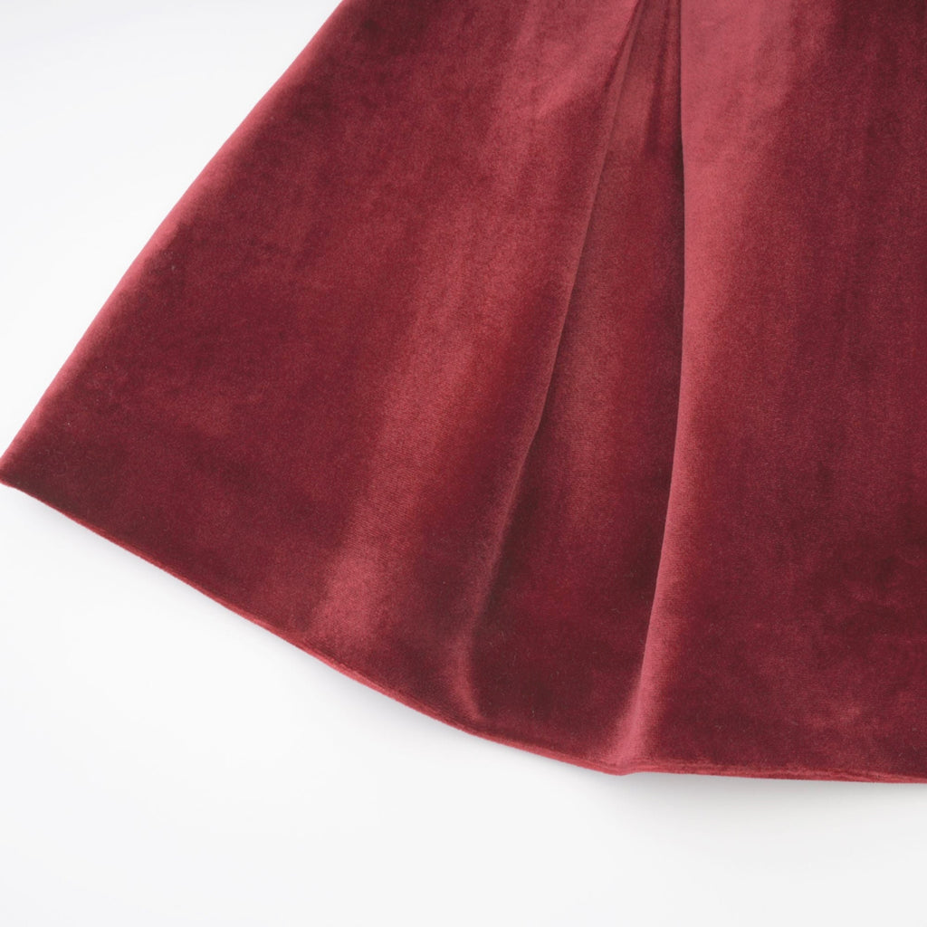 Μίνι Φόρεμα Wivika Από Βελούδο Χωρίς Τιράντες Και Ψεύτικη Γούνα