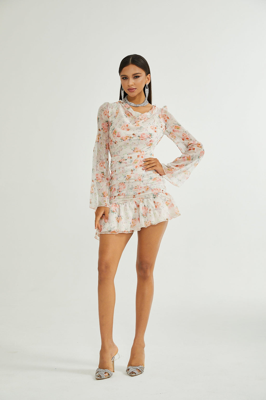 Φόρεμα Με Φλοράλ Μοτίβο Hermine