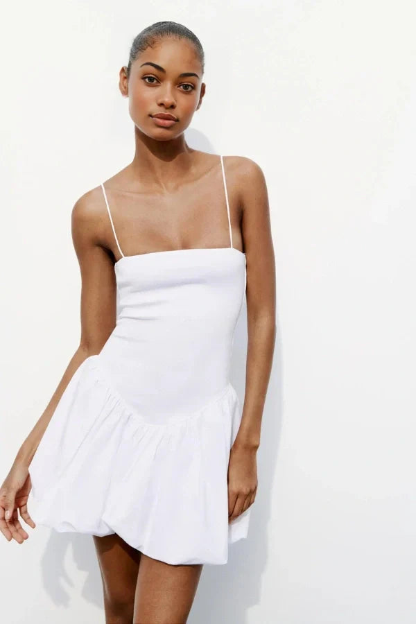 Μίνι Φόρεμα Με Ανοιχτόχρωμη Φούστα Aubrey Με Μπαλονάκι