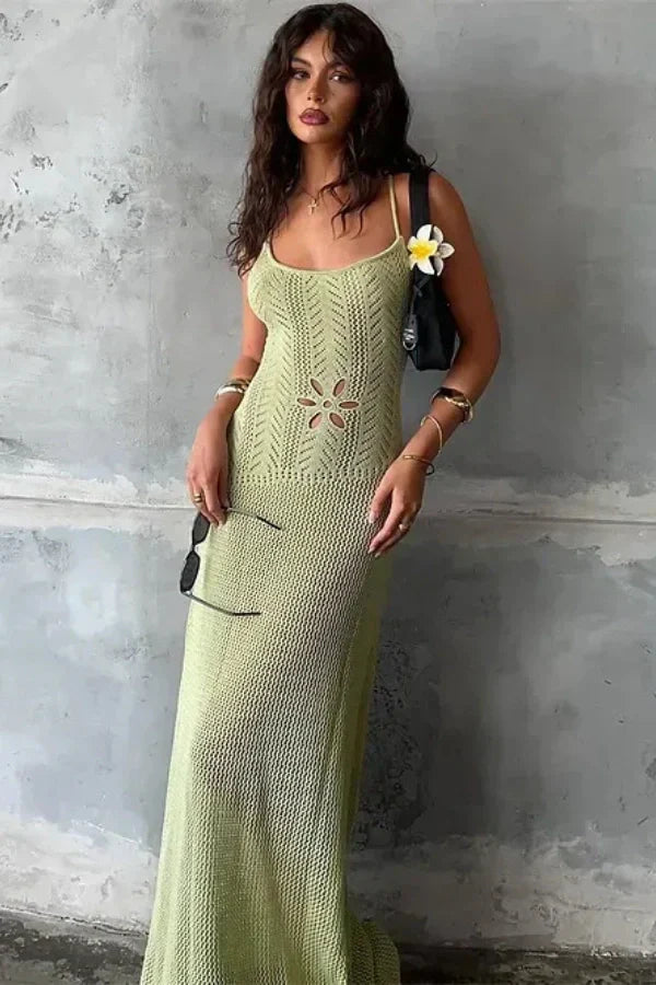 Φόρεμα Zarina Με Net Και Λουλούδι