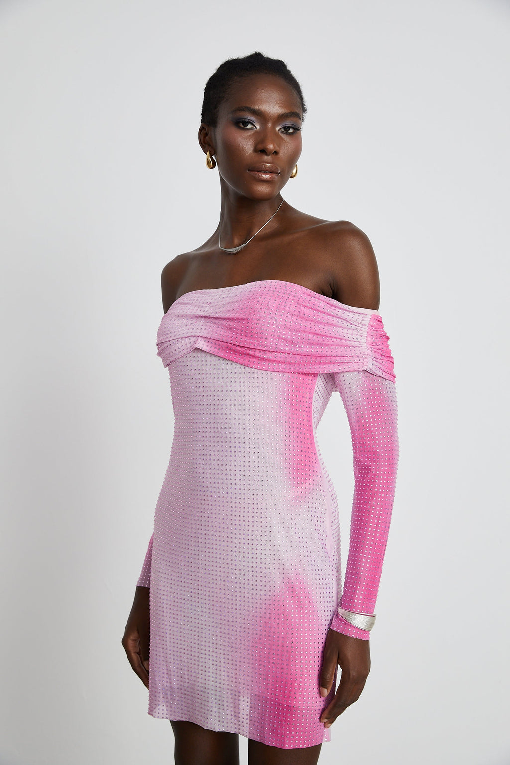 Μίνι Φόρεμα Με Κέντημα Και Έξω Τους Ώμους Από Την Andréa