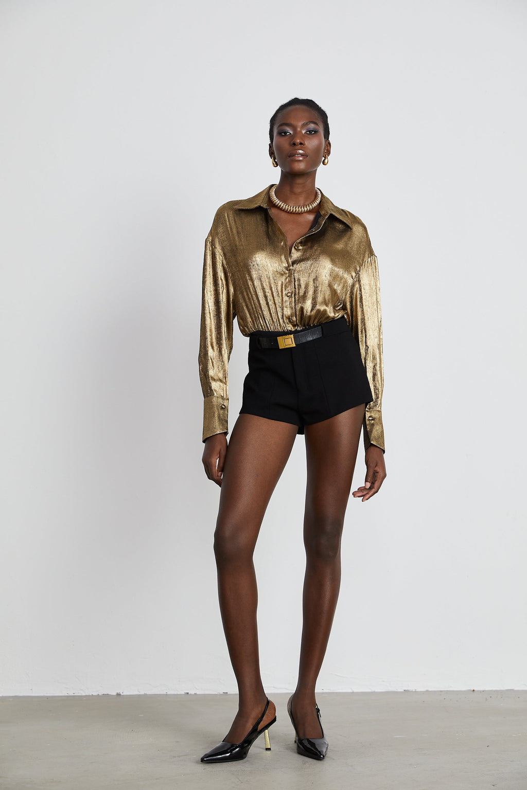 Κορμάκι Σε Στυλ Πουκάμισου Joan