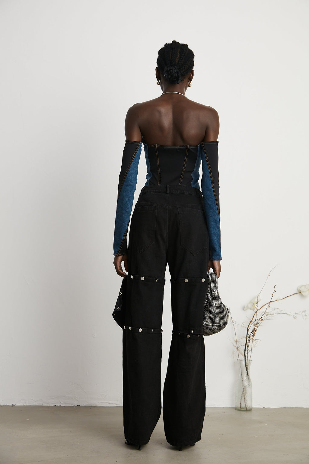 Κορμάκι Τζιν Melina Corset