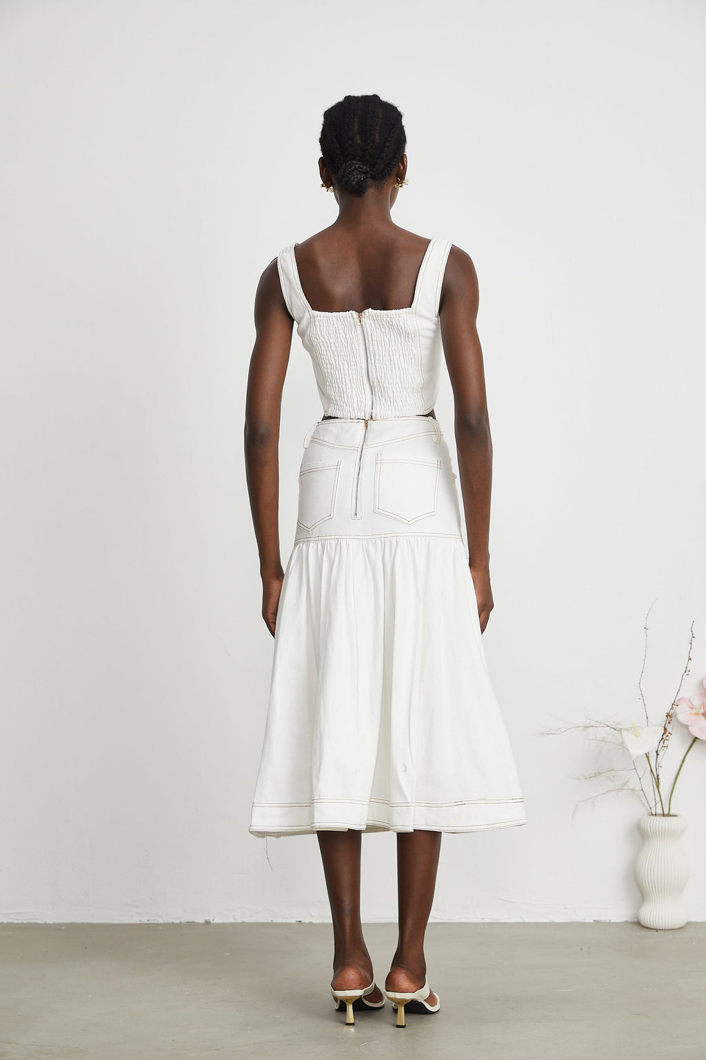 Σετ Ασορτί Μπλούζας Και Φούστας Brielle Denim ®