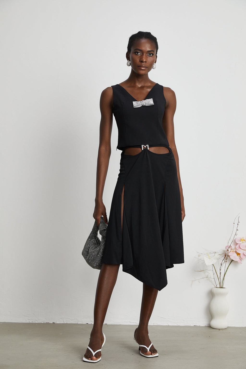 Μπλούζα Με Κέντημα Fleu Και Θηλιές