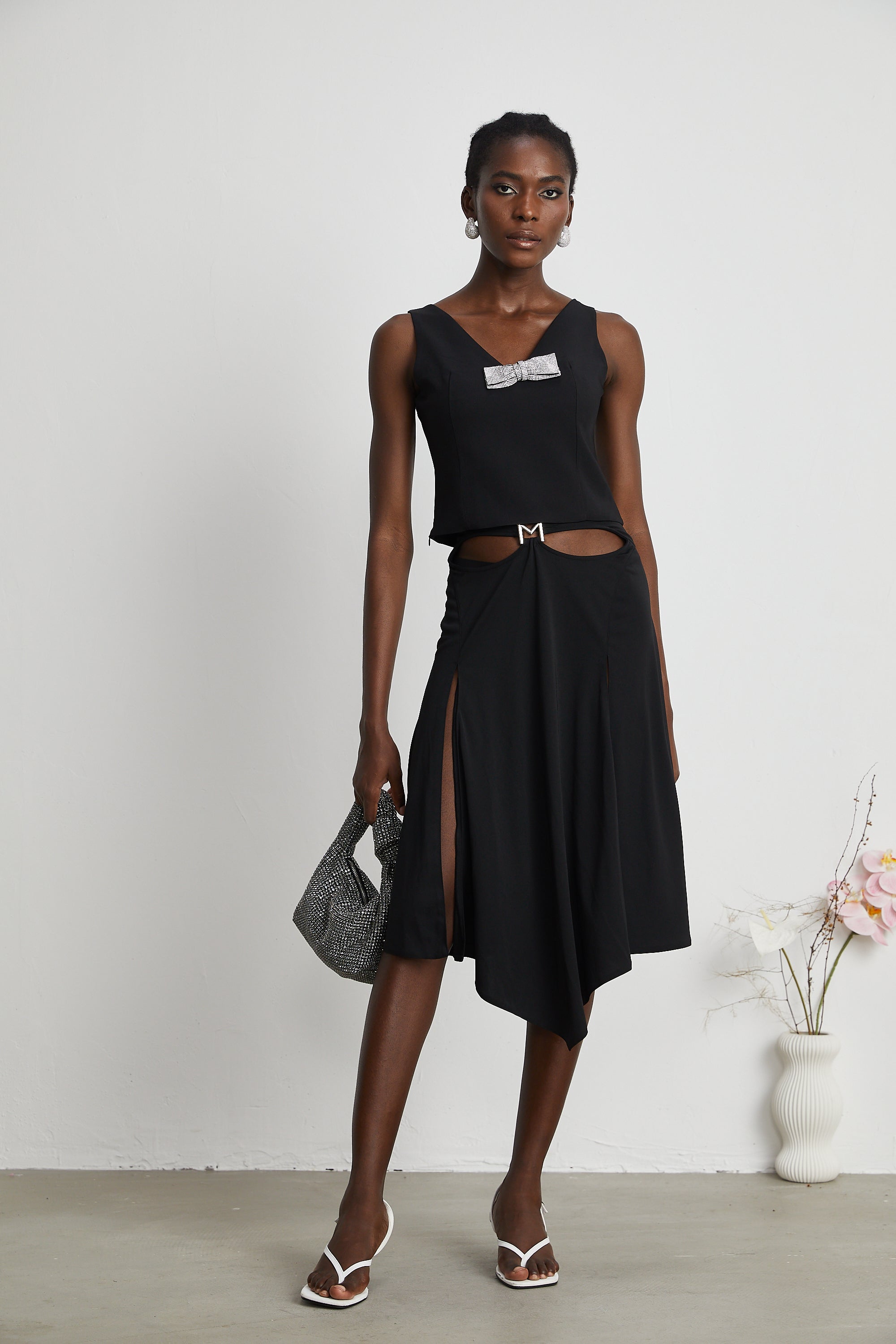 Μπλούζα Με Κέντημα Fleu Και Θηλιές