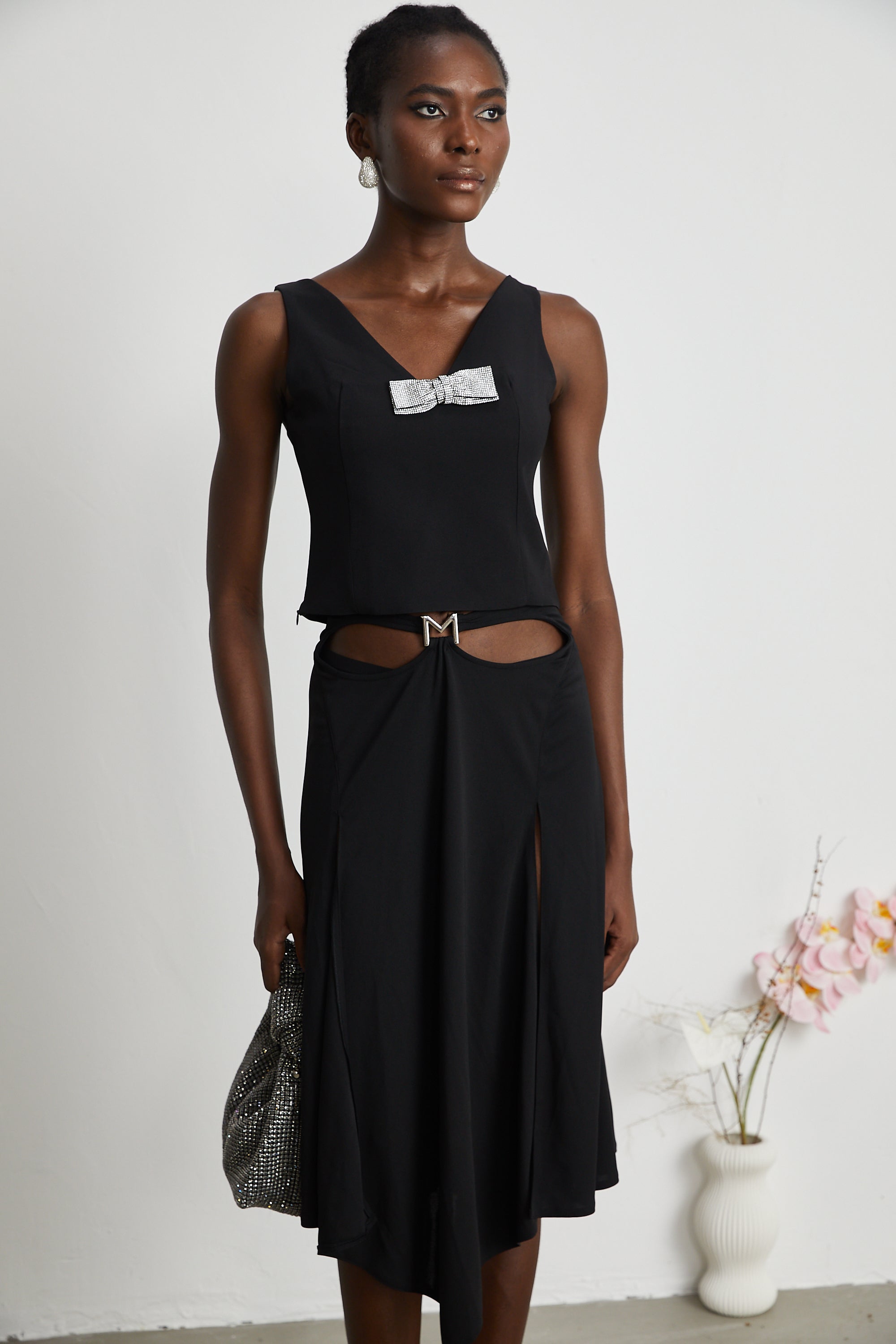 Μπλούζα Με Κέντημα Fleu Και Θηλιές