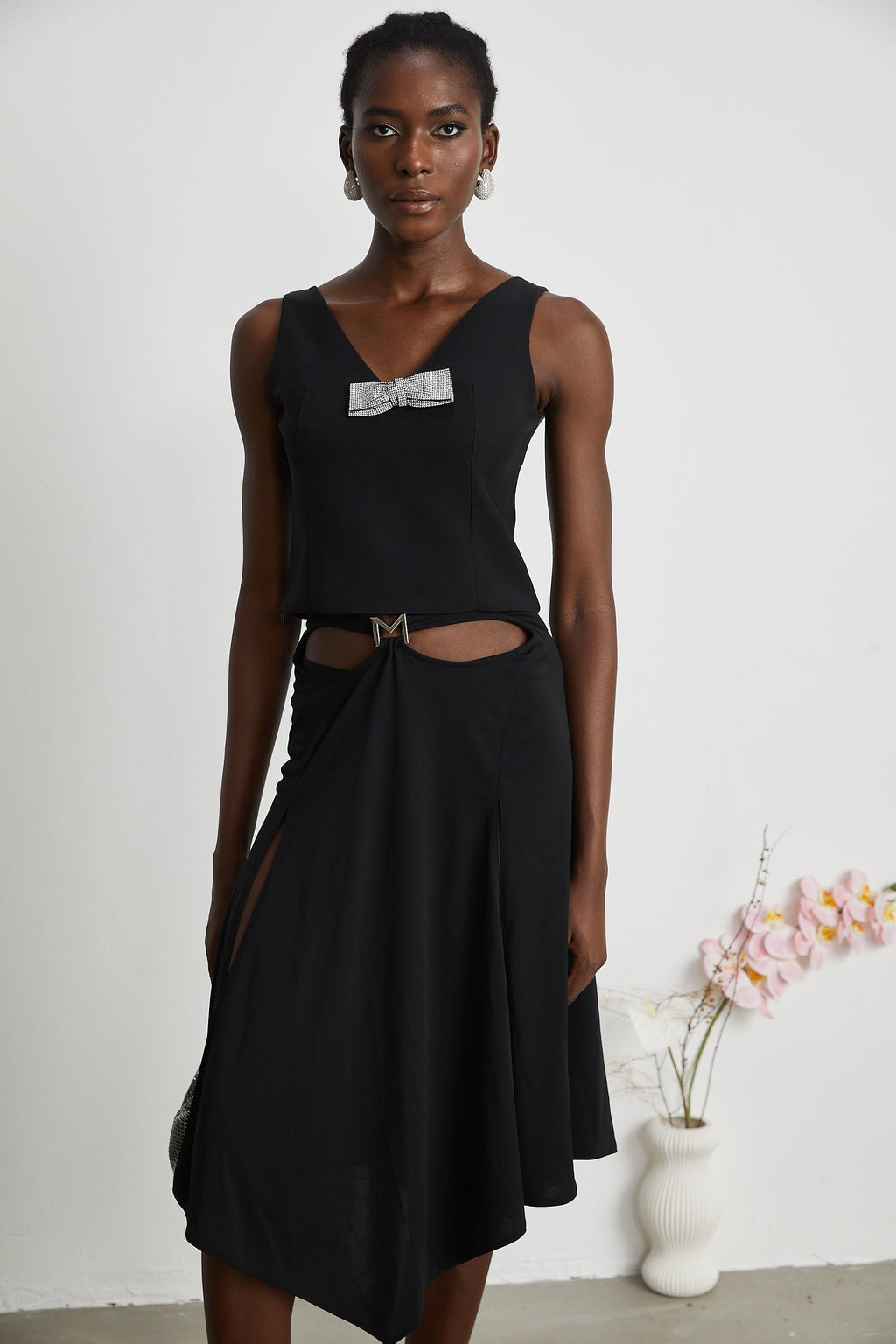 Μπλούζα Με Κέντημα Fleu Και Θηλιές