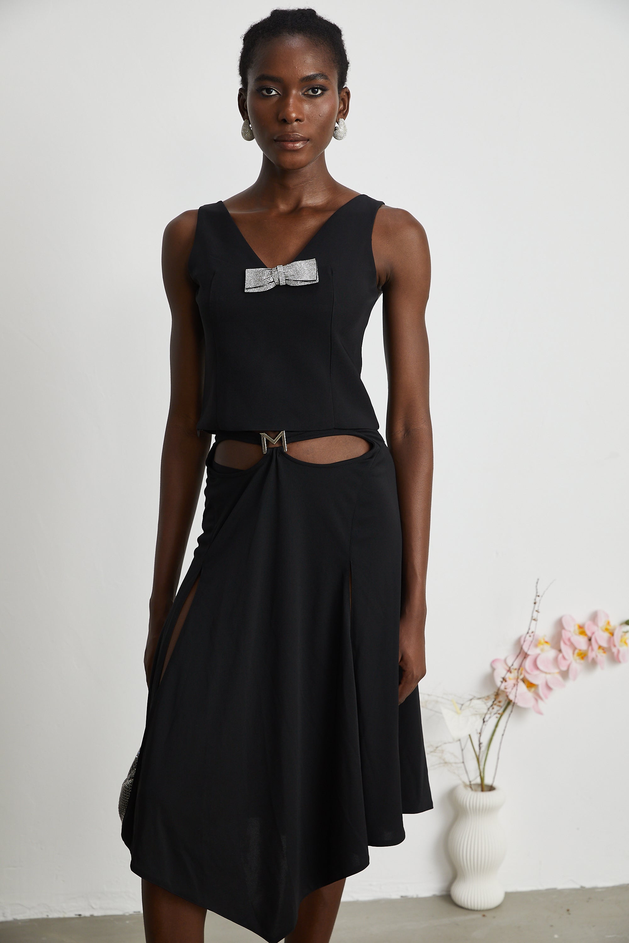 Μπλούζα Με Κέντημα Fleu Και Θηλιές