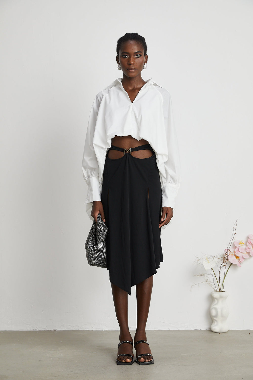 Πουκάμισο Marion High-Low Puffy