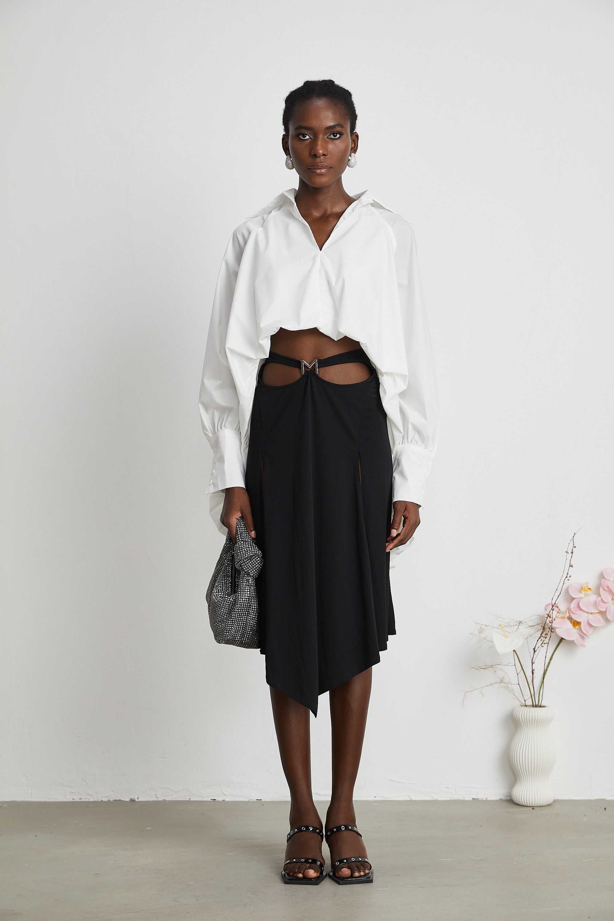 Πουκάμισο Marion High-Low Puffy