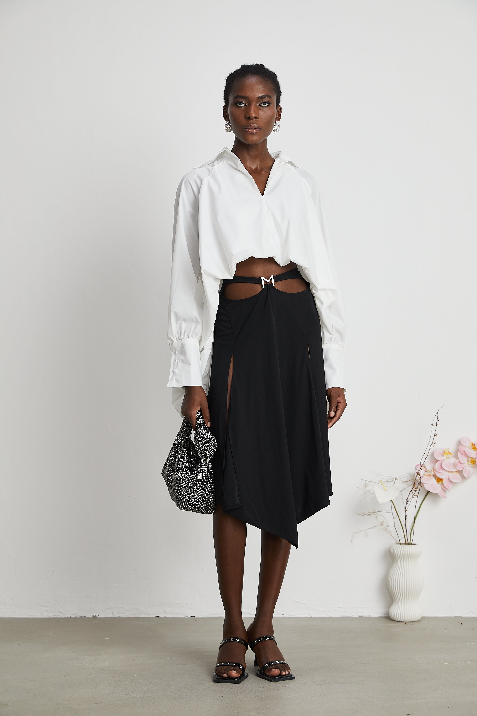 Πουκάμισο Marion High-Low Puffy