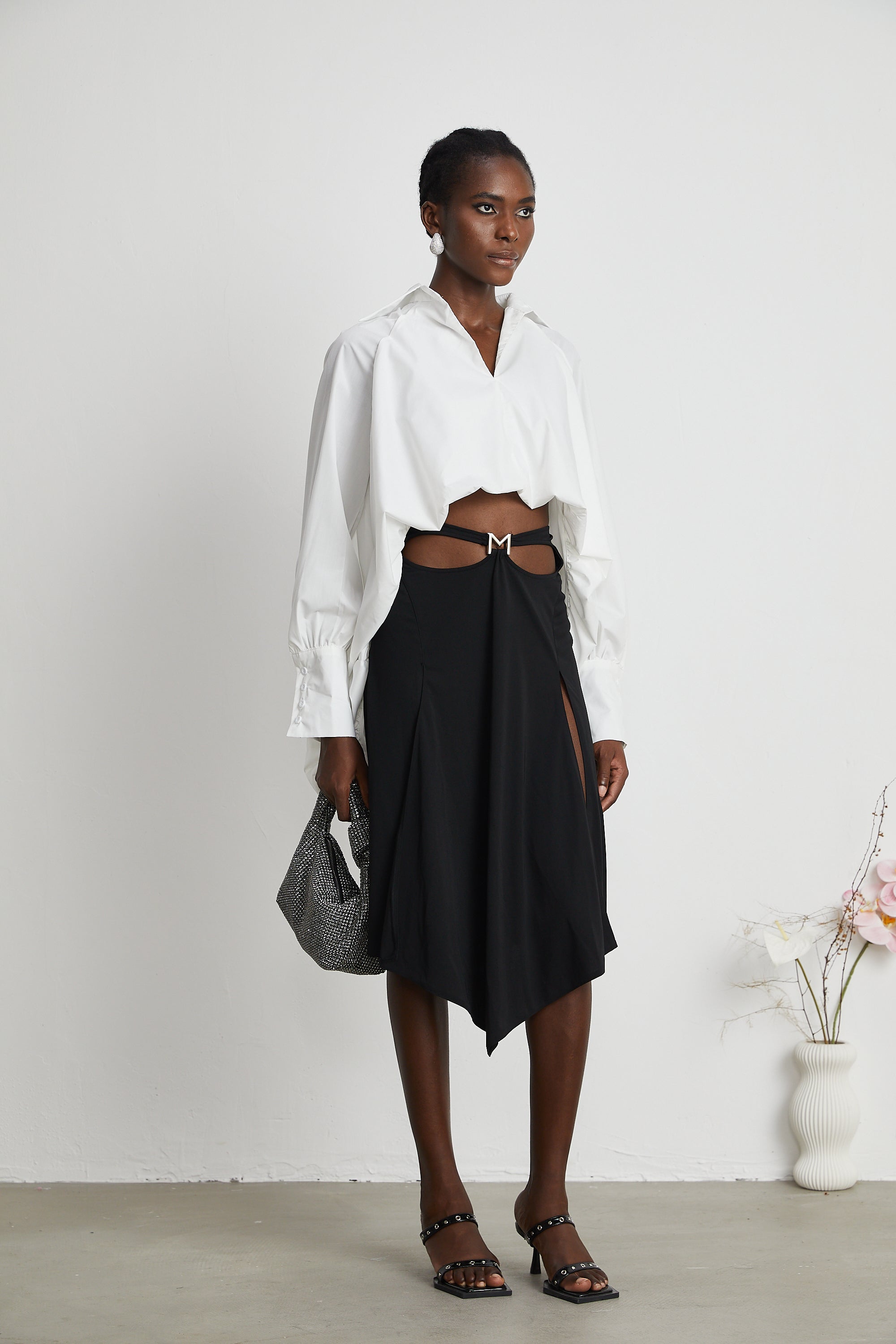 Πουκάμισο Marion High-Low Puffy