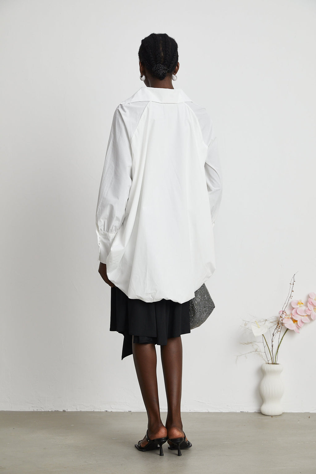 Πουκάμισο Marion High-Low Puffy