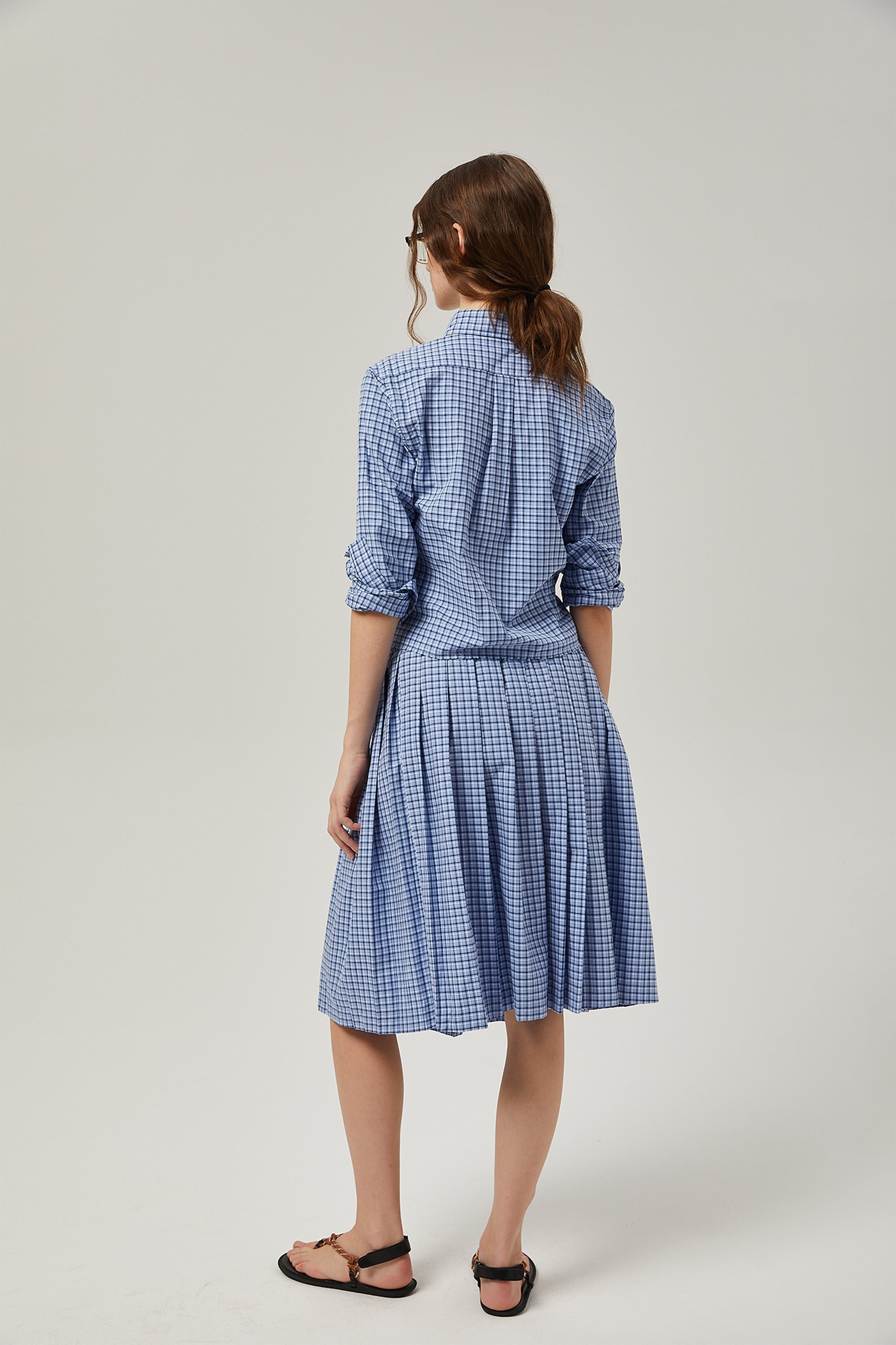 Πουκάμισο Με Καρό Σχέδιο Élodie