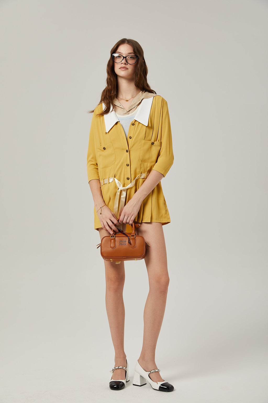 Μίνι Φόρεμα Με Γιακά Véronique