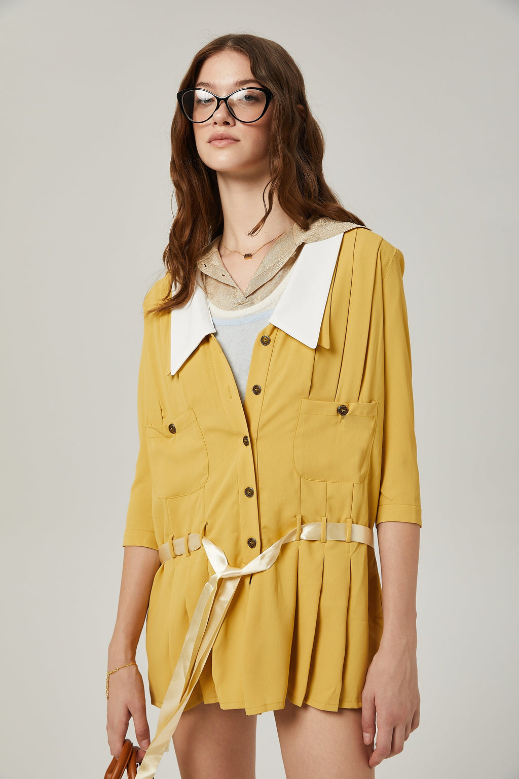 Μίνι Φόρεμα Με Γιακά Véronique