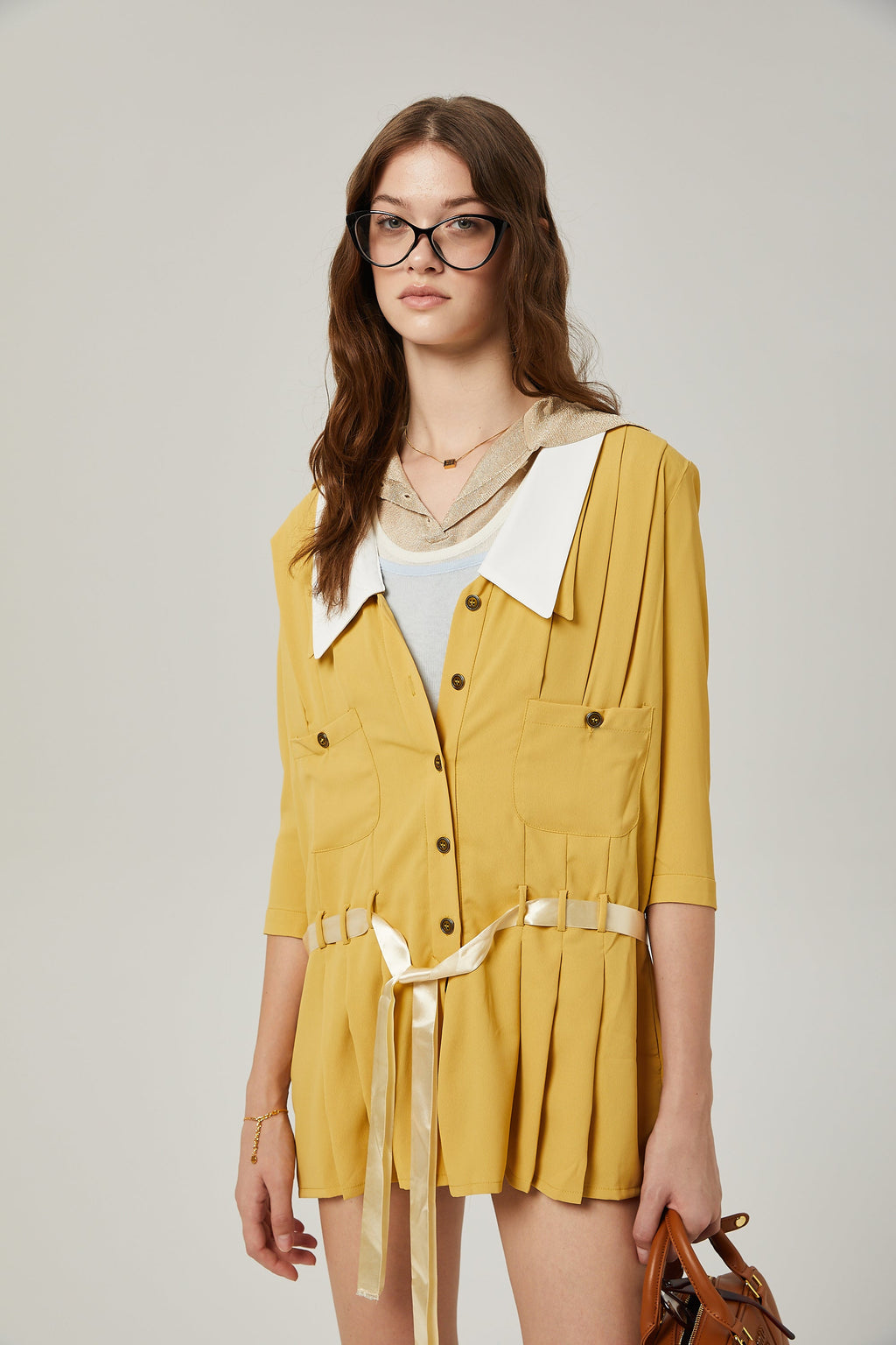 Μίνι Φόρεμα Με Γιακά Véronique