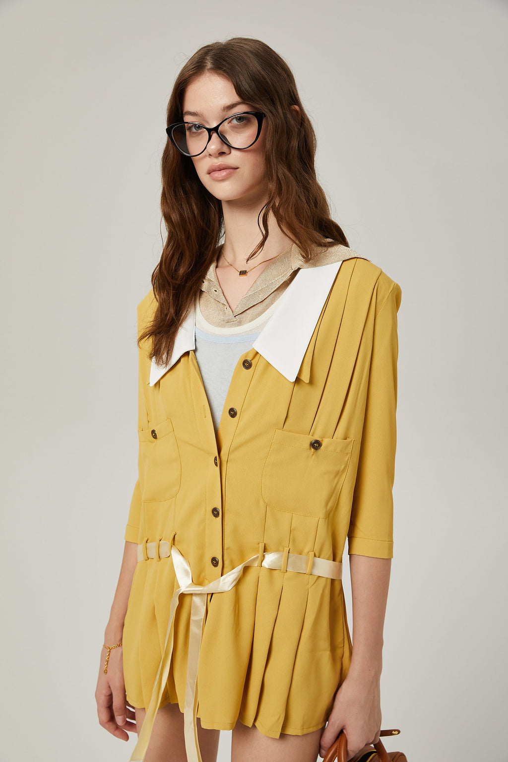 Μίνι Φόρεμα Με Γιακά Véronique