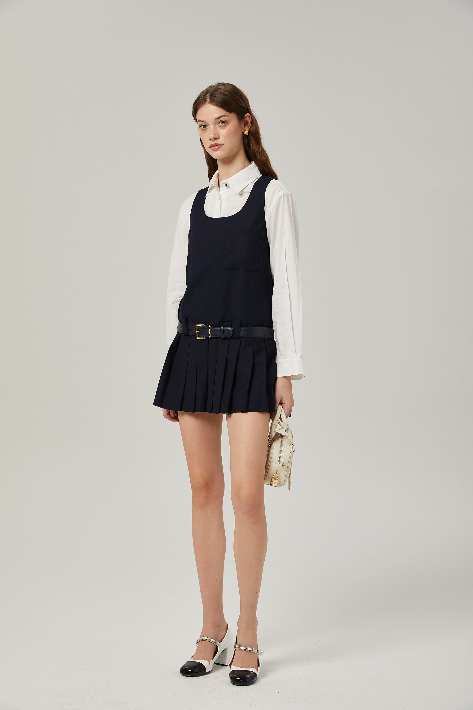 Μίνι Φόρεμα Με Πλισέ Σχέδιο Suzette