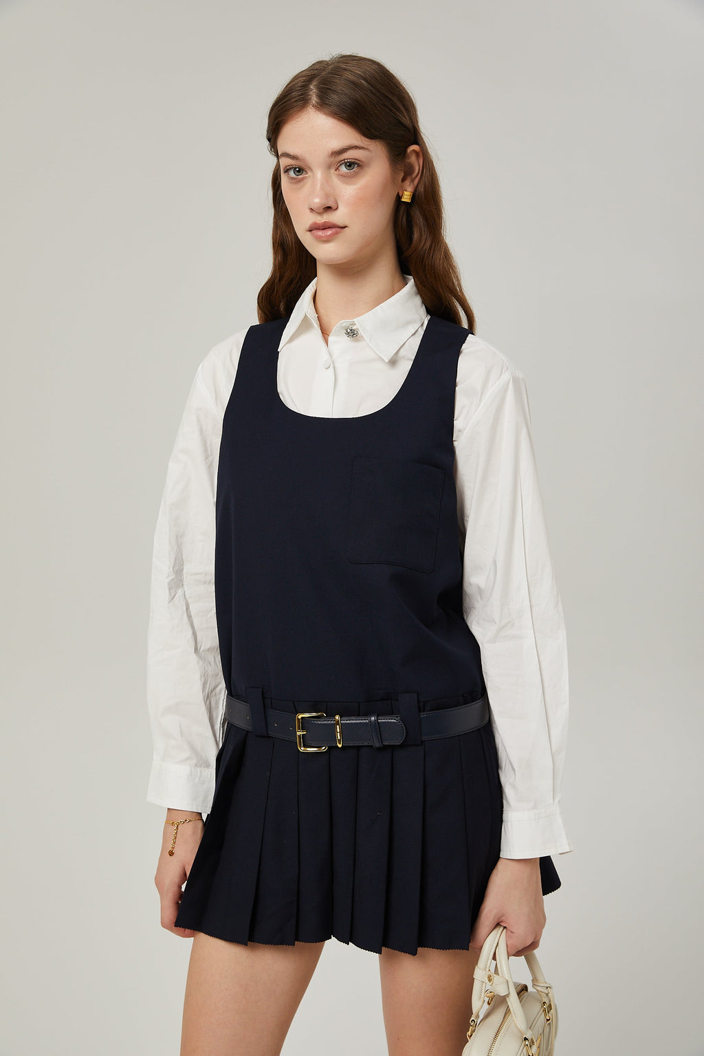 Μίνι Φόρεμα Με Πλισέ Σχέδιο Suzette