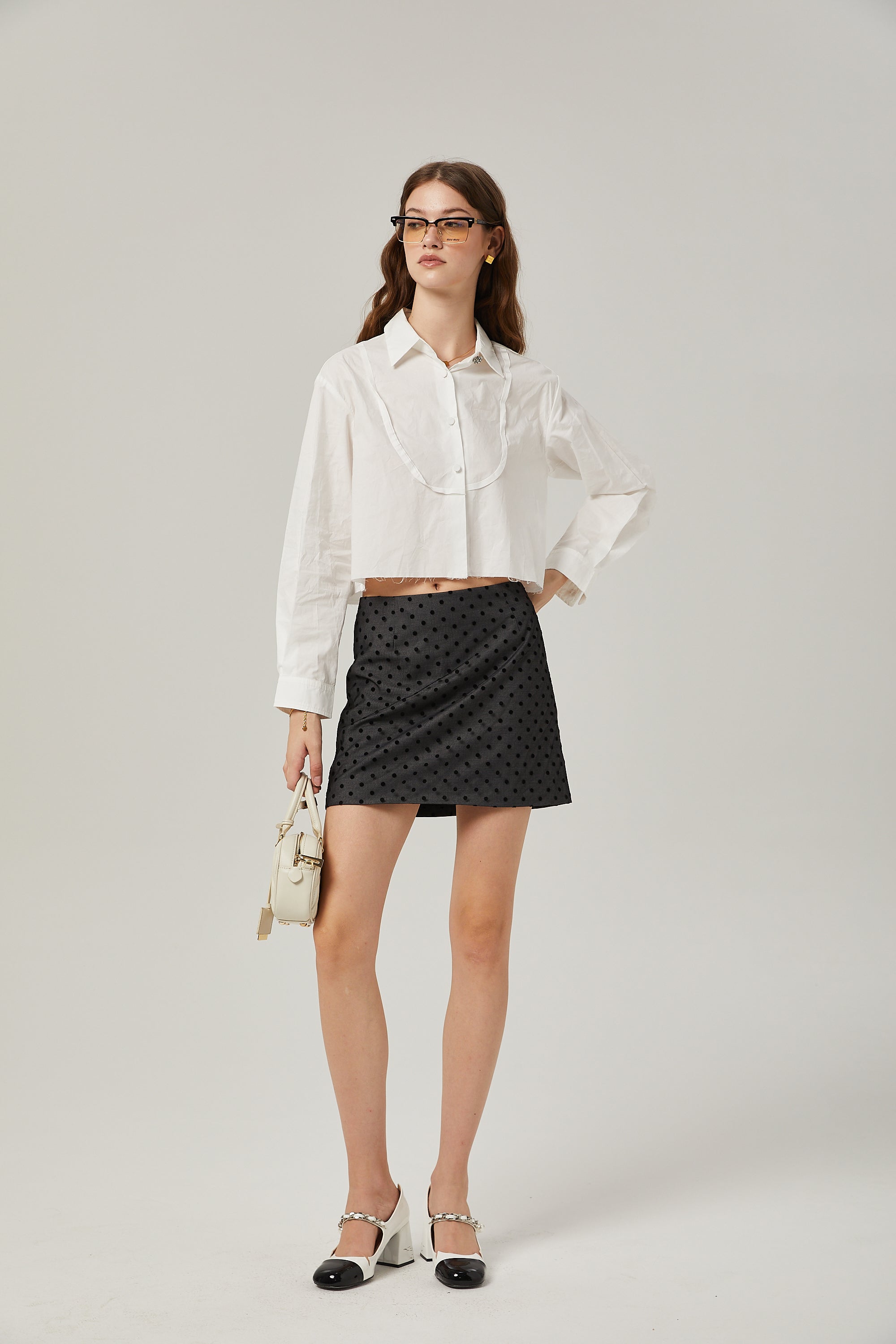 Κοντό Πουκάμισο Marie Classic Collar