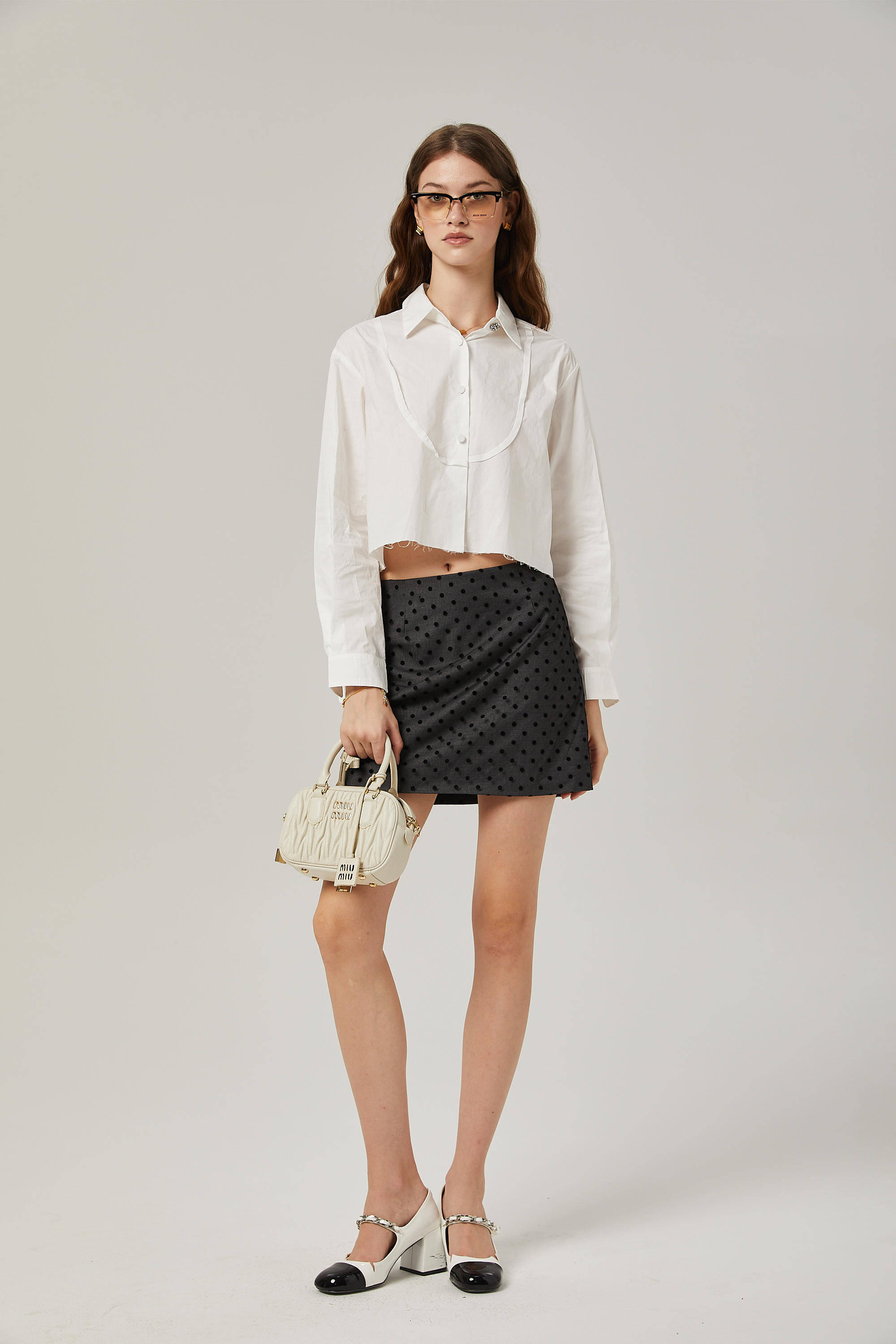 Κοντό Πουκάμισο Marie Classic Collar