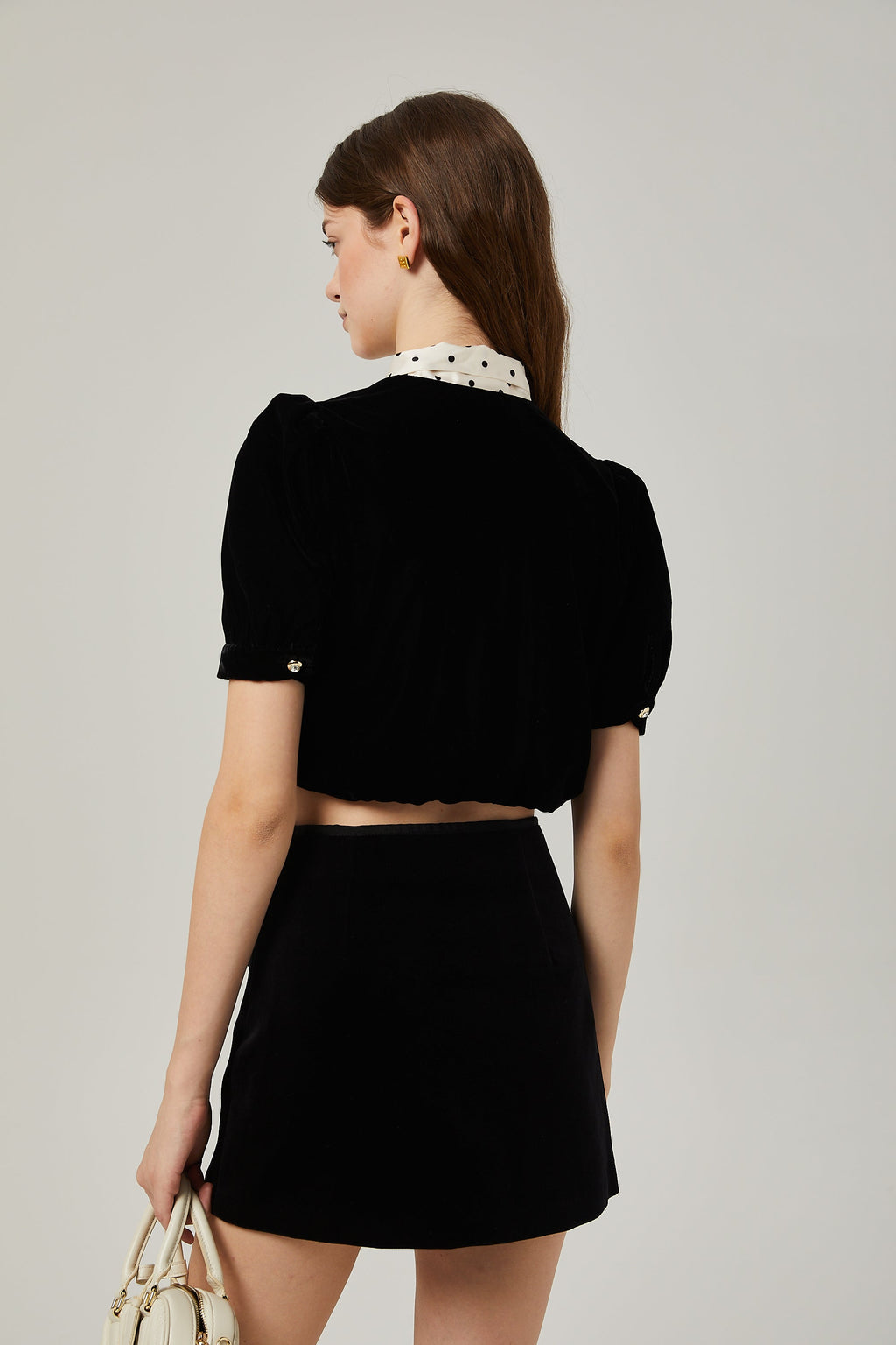 Πουκάμισο Camille Με Φουσκωτά Μανίκια Και Κέντημα Με Φιόγκο