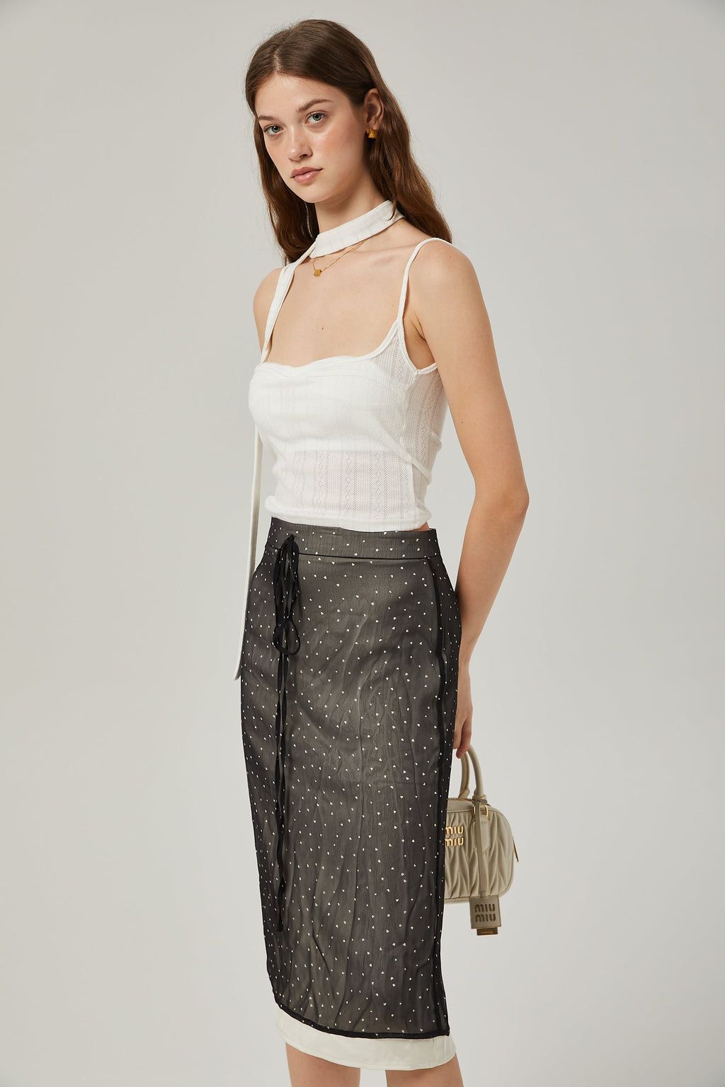 Ριγέ Τυπωμένο Τοπ Axelle