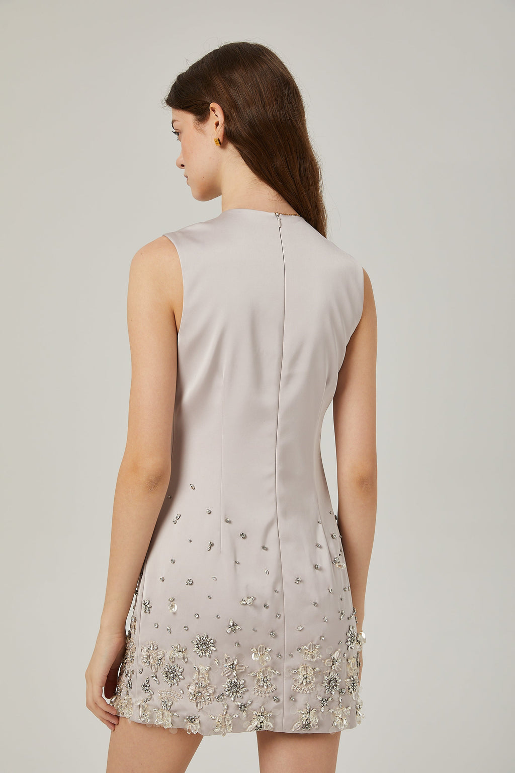 Μίνι Φόρεμα Χωρίς Μανίκια Με Χάντρες Raquel