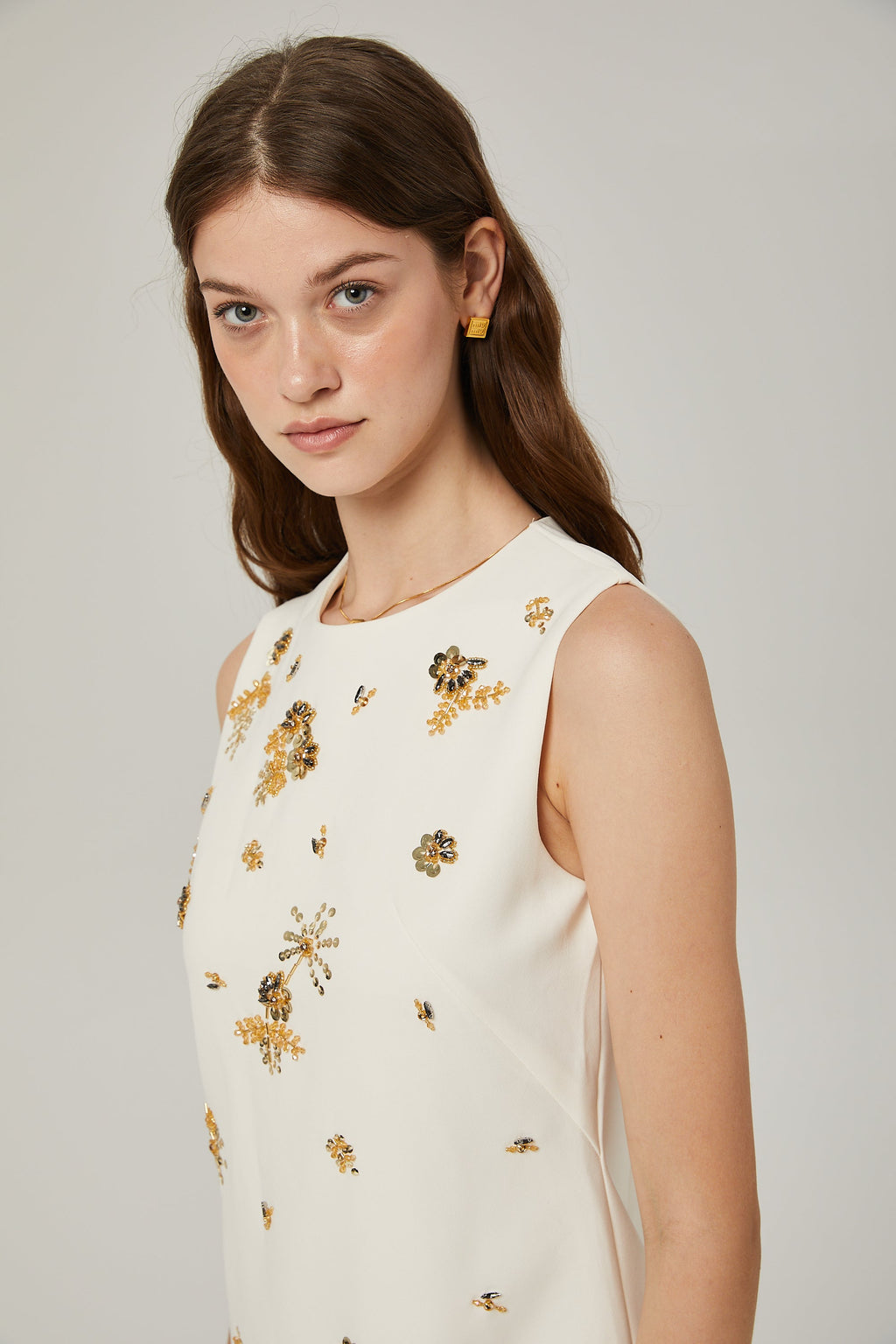 Μίνι Φόρεμα Cyrielle Crystal Κεντημένο