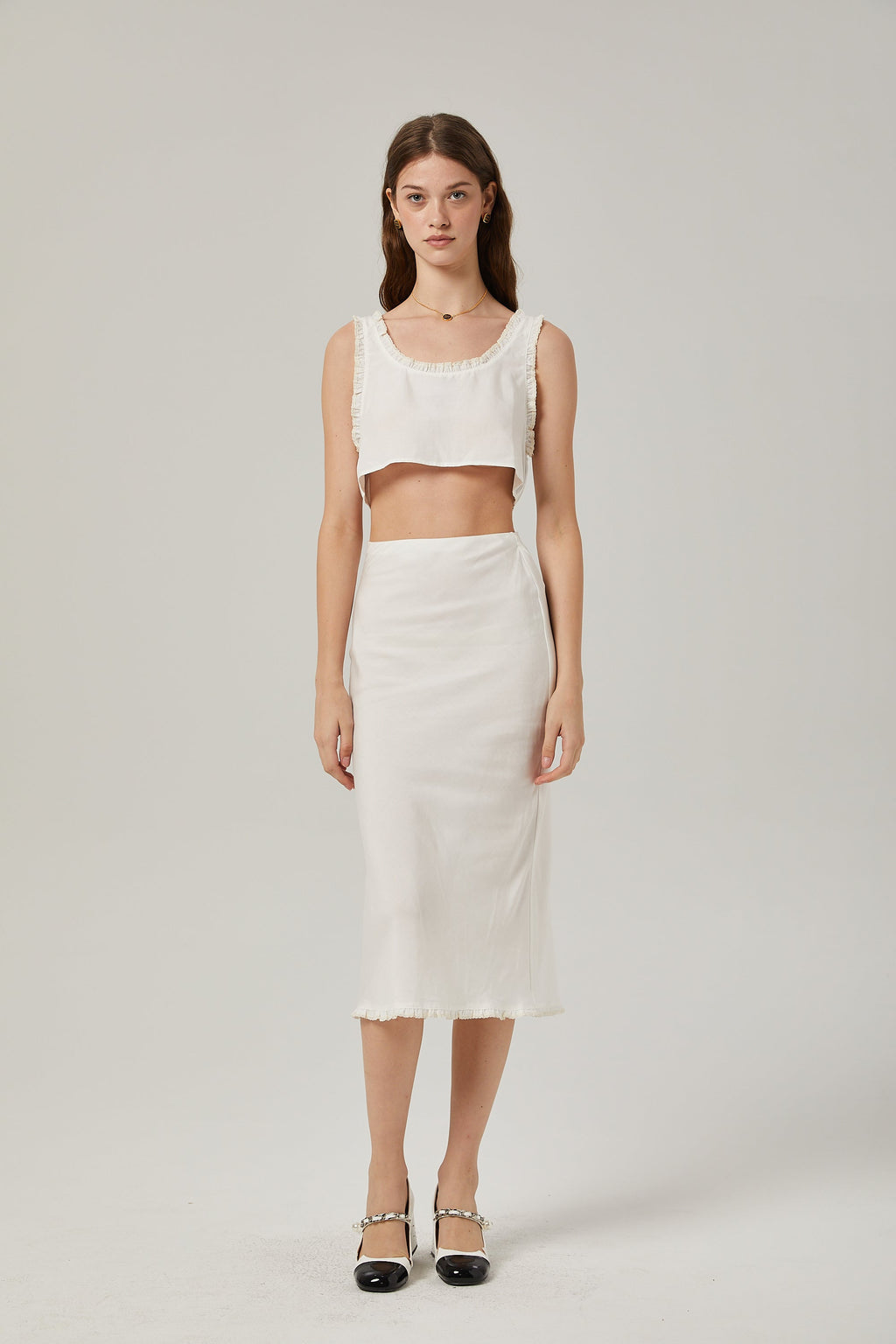 Σετ Ασορτί Τοπ Και Φούστας Tilda Με Βολάν