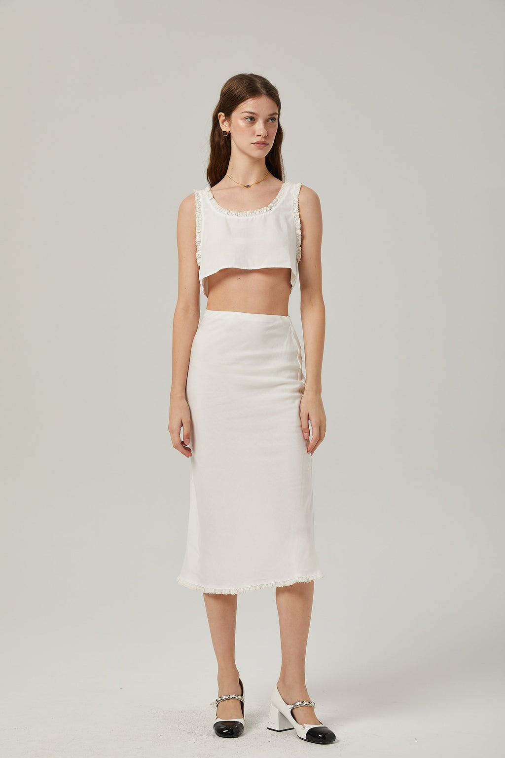 Σετ Ασορτί Τοπ Και Φούστας Tilda Με Βολάν