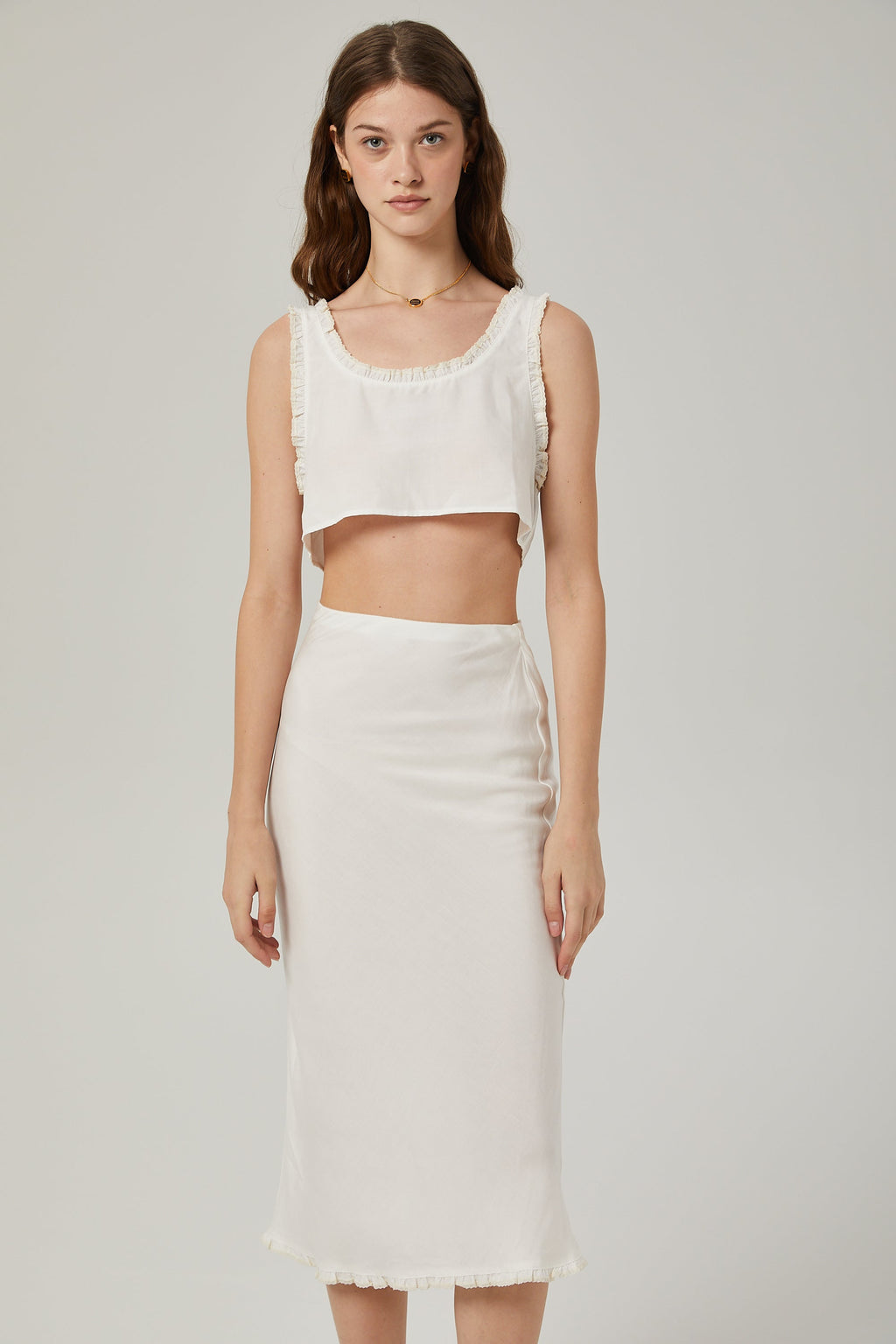 Σετ Ασορτί Τοπ Και Φούστας Tilda Με Βολάν